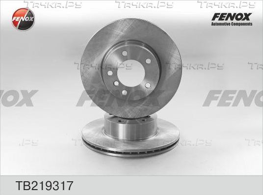 Тормозной диск Fenox передний для BMW Z4 II (E89) 2009-2016. Артикул TB219317