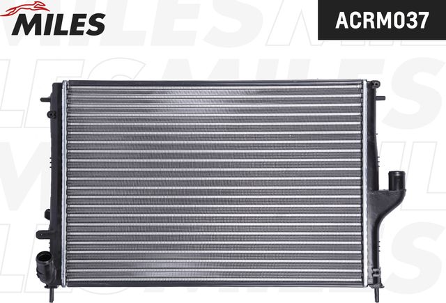 Радиатор охлаждения двигателя Miles для Renault Logan II 2008-2026. Артикул ACRM037