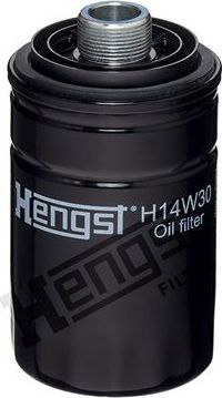 Масляный фильтр Hengst для SEAT Exeo 2010-2013. Артикул H14W30