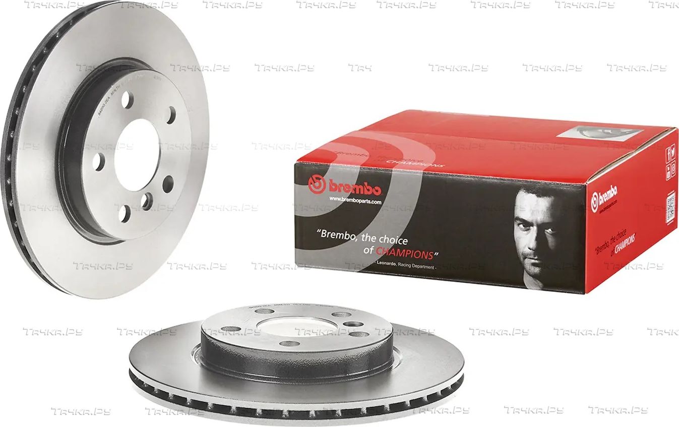 Тормозной диск Brembo PRIME LINE - UV Coated передний для BMW i3 I (I01) 2013-2026. Артикул 09.D208.11