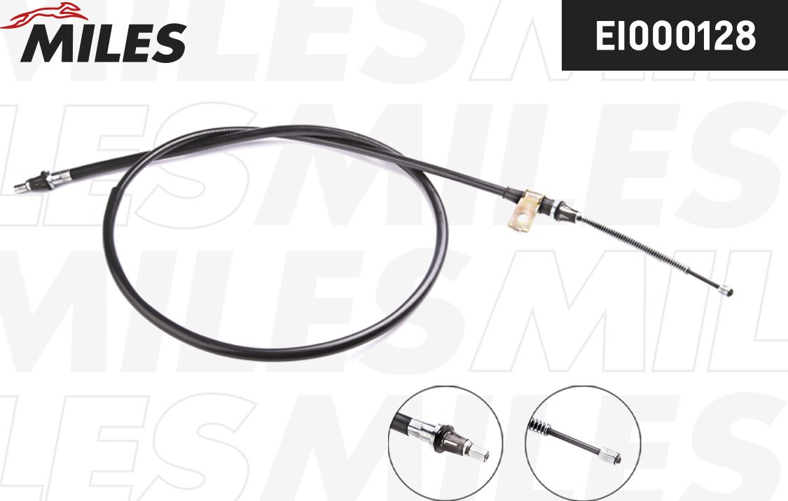 Трос ручника (тросик ручного тормоза) Miles. Артикул EI000128