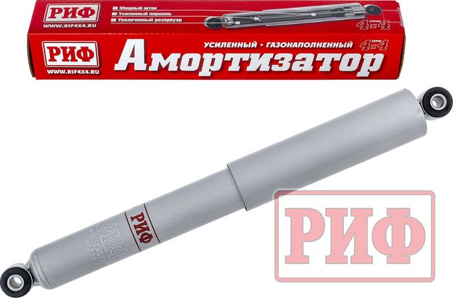Амортизатор задний газовый РИФ усиленный штатный для ВАЗ Нива 21214 1976-2026. Артикул SAG251