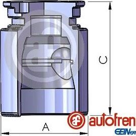 Поршень тормозного суппорта Autofren Seinsa (сталь). Артикул D025221