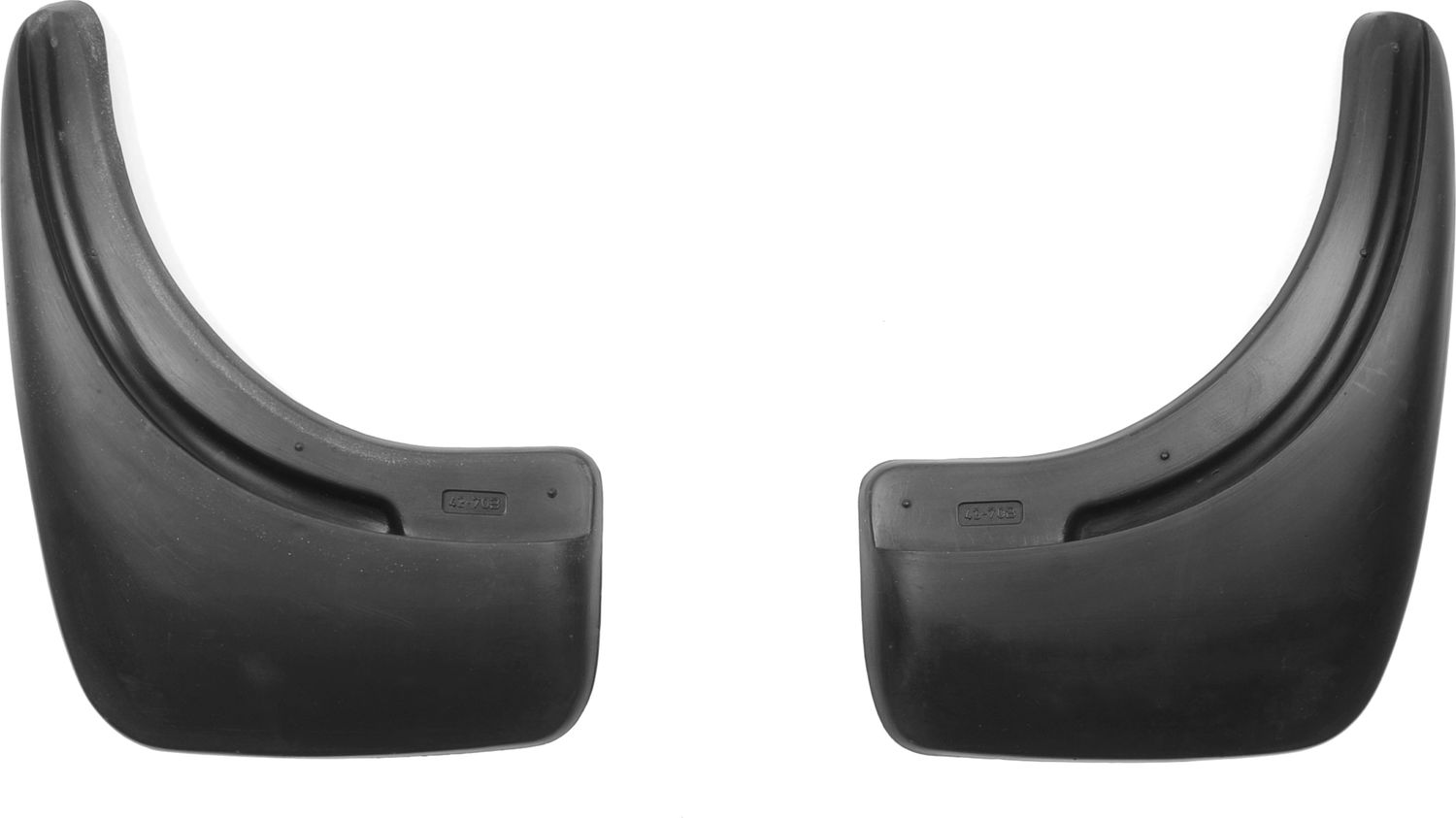 Брызговики Norplast задняя пара для Kia Soul (PS) 2016-2019. Артикул NPL-Br-43-70B