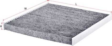 Салонный фильтр Sakura. Артикул CAC-66050