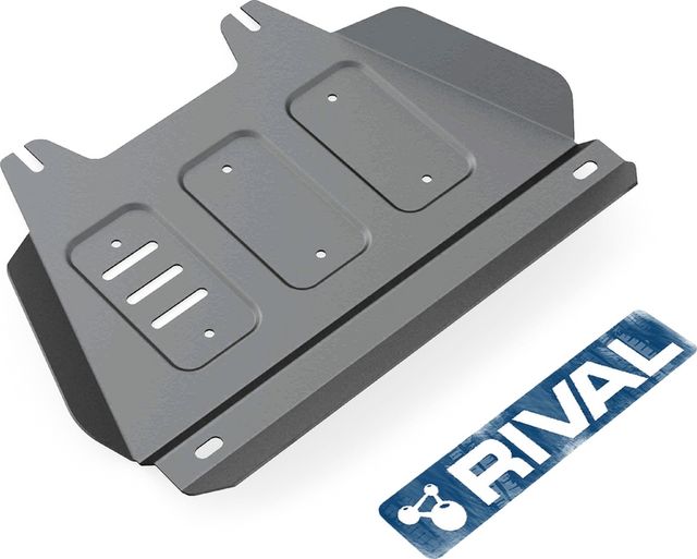 Защита алюминиевая Rival для РК Isuzu D-Max II 2012-2020. Артикул 333.9104.1.6