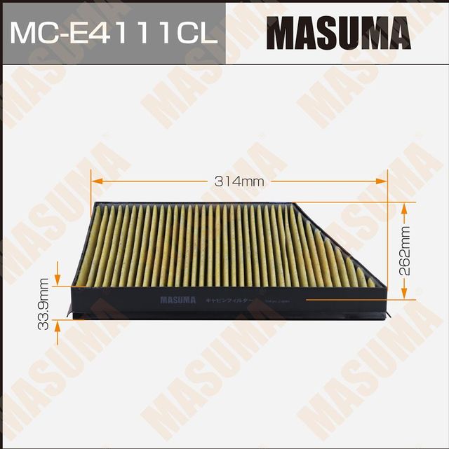Салонный фильтр Masuma. Артикул MC-E4111CL