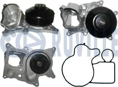 Помпа (водяной насос) Ruville для BMW 6 III (F06/F13/F12) 2011-2018. Артикул 561580
