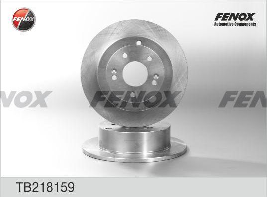 Тормозной диск Fenox. Артикул TB218159