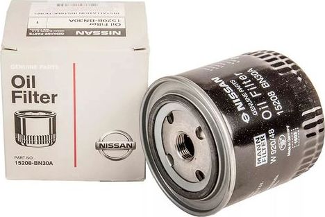 Масляный фильтр Nissan. Артикул 15208BN30A