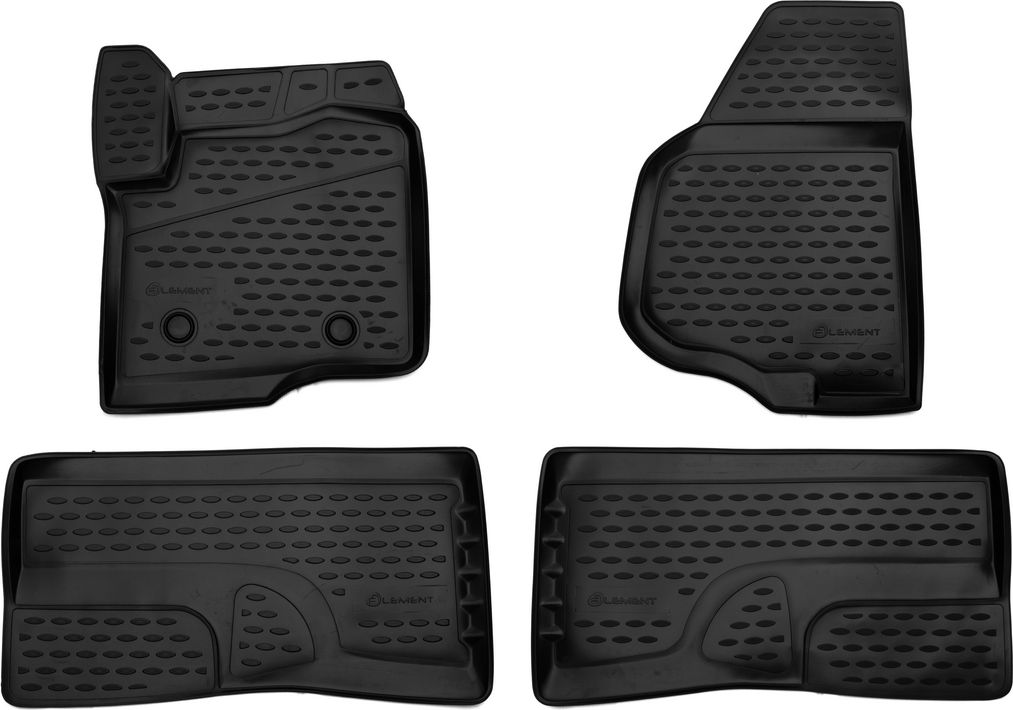 Коврики 3D Element для салона Ford F-250 Super Crew 2009-2013. Артикул ELEMENT3D1639210k