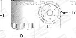 Масляный фильтр Champion для Ford Kuga II 2013-2019. Артикул C165/606