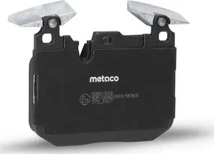 Колодки тормозные передние к-кт (Metaco). Артикул 3000533