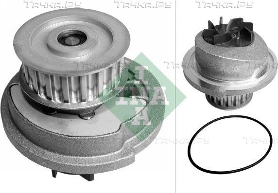 Помпа (водяной насос) Ina для Opel Meriva A 2003-2010. Артикул 538 0302 10