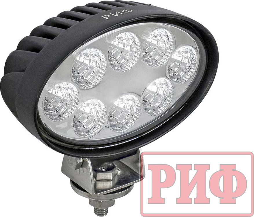 Фара водительского света РИФ 142х122х66 мм 24W LED. Артикул SM-631F