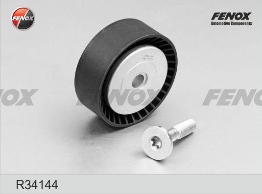 Направляющий (ведущий) ролик приводного поликлинового ремня Fenox. Артикул R34144