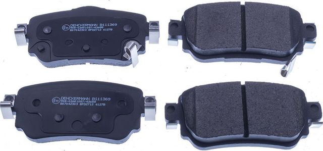 Тормозные колодки Denckermann. Артикул B111369