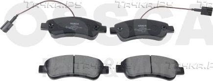 Тормозные колодки OSSCA. Артикул 71247
