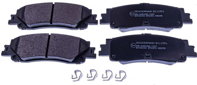 Тормозные колодки Denckermann. Артикул B111551