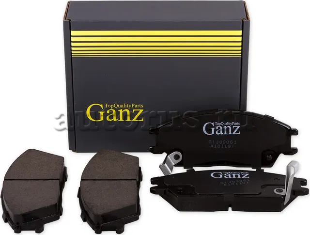Колодки торм.пер. (Ganz) Ganz. Артикул GIJ09061