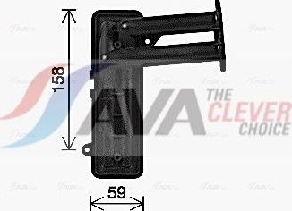 Радиатор отопителя (печки) AVA. Артикул VN6431
