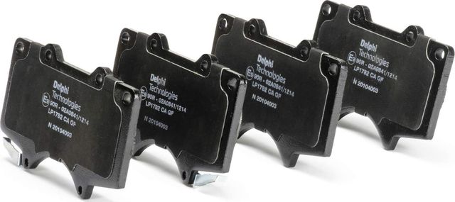 Тормозные колодки Delphi (Low-Metallic). Артикул LP1782