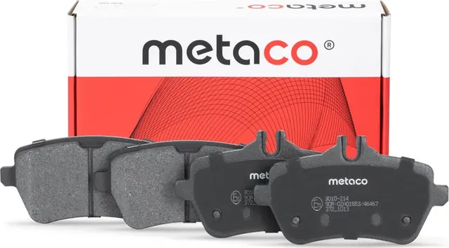 Колодки тормозные задние дисковые к-кт (Metaco). Артикул 3010214