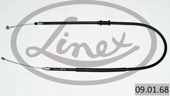 Трос ручника (тросик ручного тормоза) Linex. Артикул 09.01.68