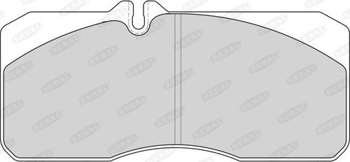 Тормозные колодки BERAL передние/задние для MAN L2000 1993-2006. Артикул 2905522004045514