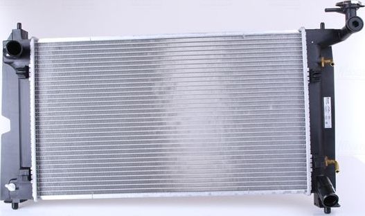 Радиатор охлаждения двигателя Nissens для Toyota Corolla E120, E130 2001-2008. Артикул 64648A