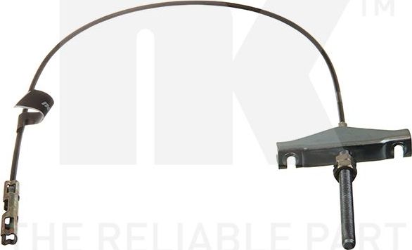 Трос ручника (тросик ручного тормоза) NK для Ford Transit VI 2000-2006. Артикул 9025180