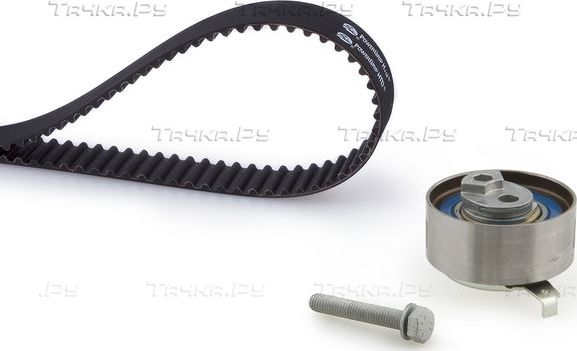 Ремень ГРМ с роликами (комплект) Gates PowerGrip® для Audi A6 III (C6) 2004-2011. Артикул K015676XS