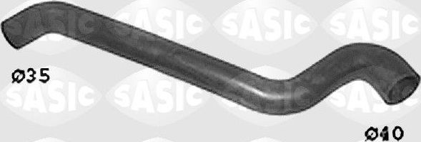 Патрубок радиатора (системы охлаждения) Sasic. Артикул SWH6740