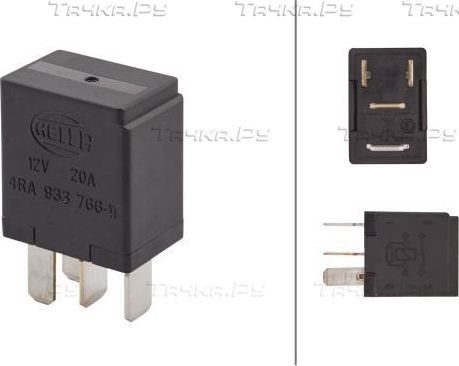 Реле топливного насоса UNIVERSAL /4pin /12V 20A HELLA 4RA 933 766-111 Hella. Артикул 4RA 933 766-111