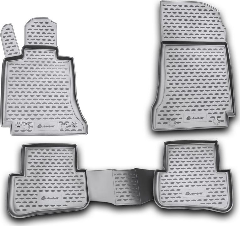 Коврики Element для салона Mercedes-Benz С-Класс W204 2007-2013. Артикул NLC.34.27.210k