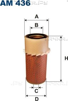 Воздушный фильтр Filtron. Артикул AM 436