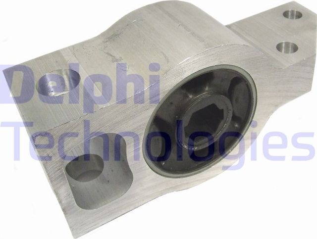 Сайлентблок переднего рычага подвески Delphi задний нижний внутренний для Audi Q3 I (8U) 2011-2018. Артикул TD719W