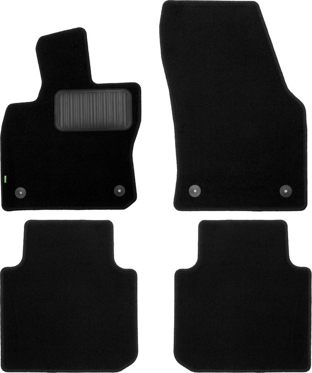 Коврики Klever Standard для салона Skoda Kodiaq 2017-2026. Артикул KLEVER02451901210kh
