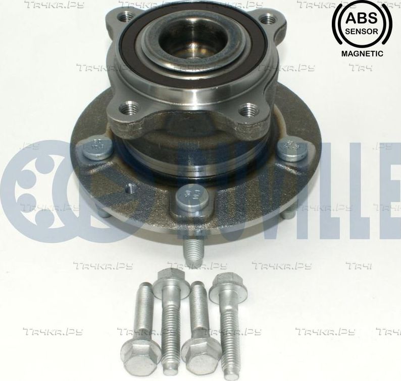 Ступица колеса с интегрированным подшипником Ruville задняя для Chevrolet Cruze II 2012-2026. Артикул 221610