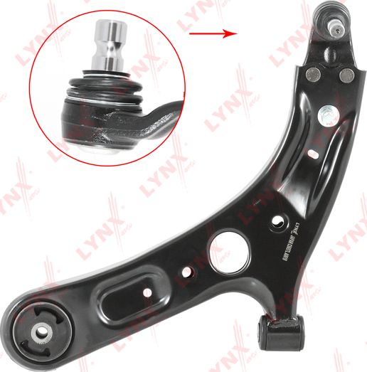 Поперечный рычаг LYNXauto. Артикул C5657L