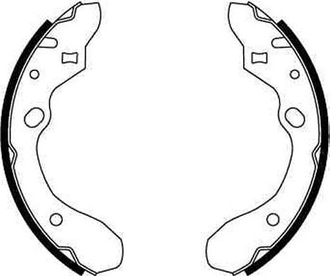 Тормозные колодки TRW. Артикул GS8582