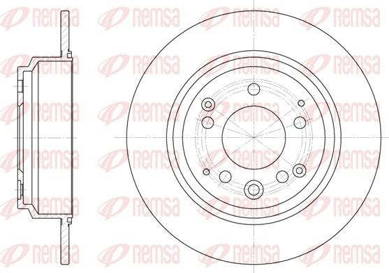 Тормозной диск Remsa. Артикул 6922.00
