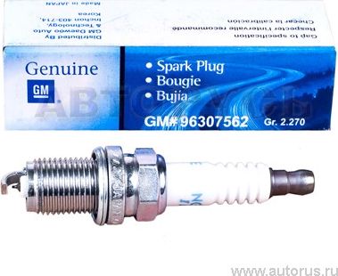 Свеча зажигания General Motors. Артикул 96307562