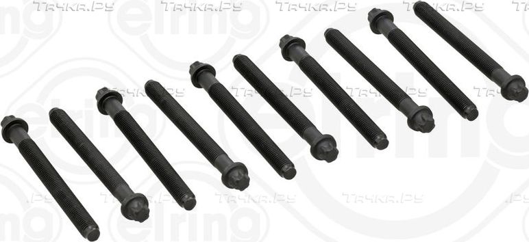 Комплект болтов ГБЦ Elring для Renault Megane II 2002-2009. Артикул 272.010