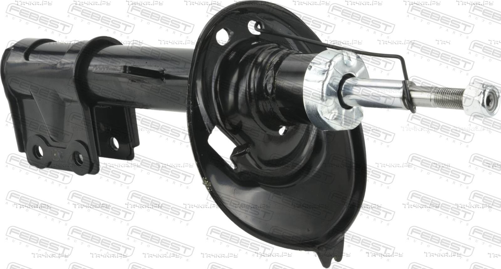 Амортизатор Febest передний правый для Citroen C4 II 2013-2026. Артикул 25110-006FR