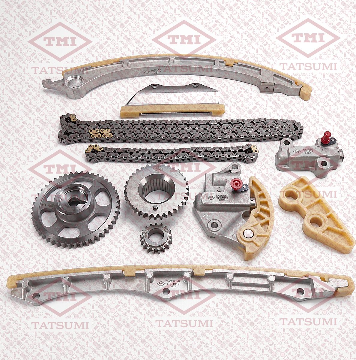 Комплект цепи ГРМ (Tatsumi). Артикул TFS1013