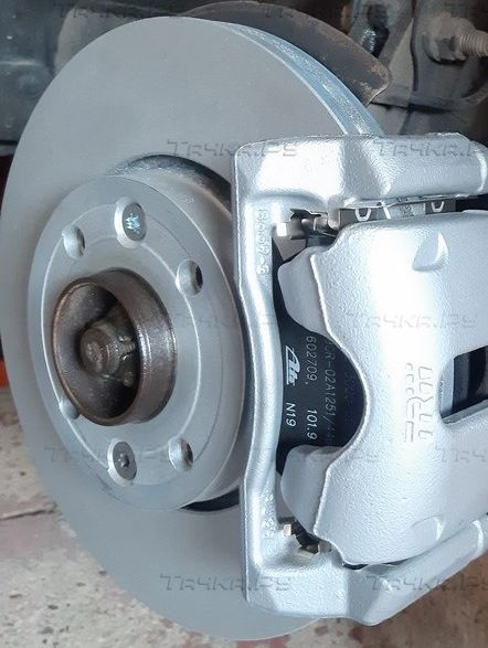 Тормозной диск ATE передний для Renault Megane II 2002-2008. Артикул 24.0122-0216.1