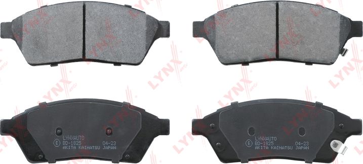 Тормозные колодки LYNXauto. Артикул BD-1825
