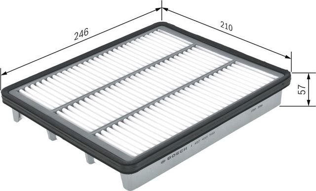 Воздушный фильтр Bosch для Hyundai Terracan I 2001-2006. Артикул 1 457 433 580