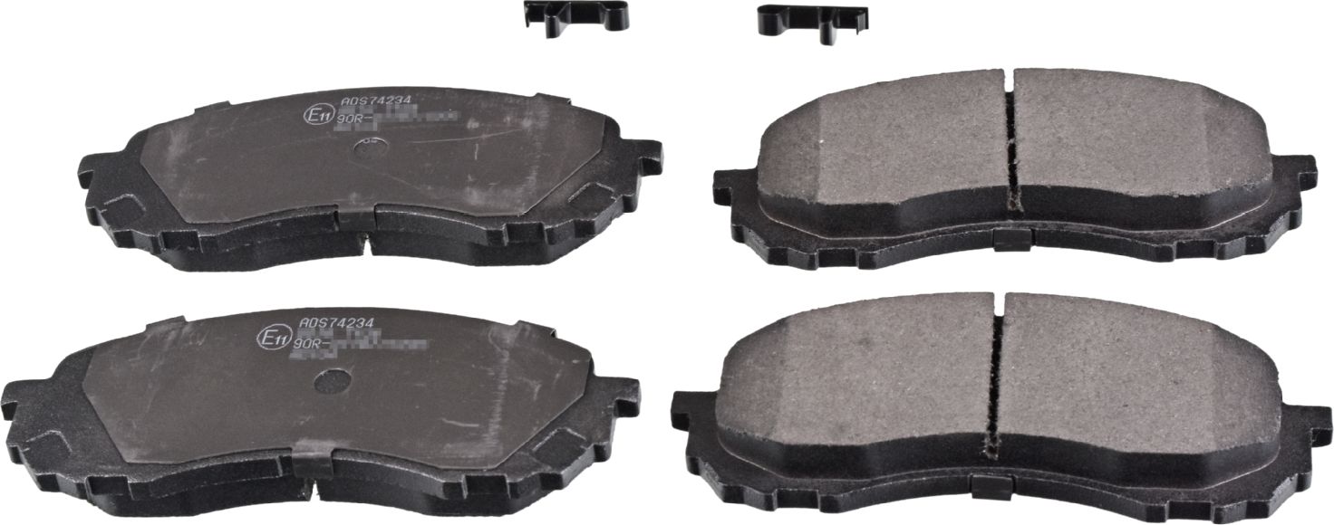 Тормозные колодки Blue Print. Артикул ADS74234